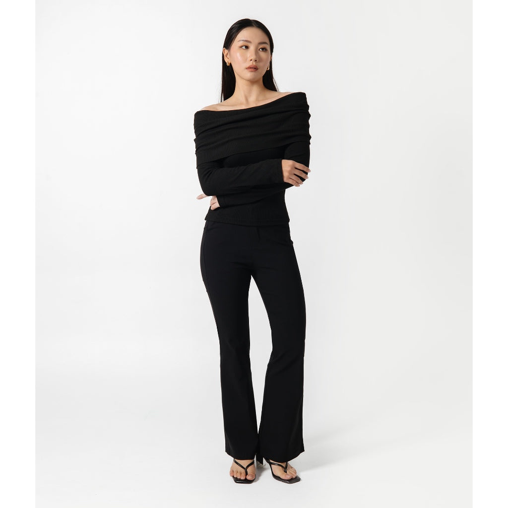 Was Taken - Brina Top | Atasan Wanita | Top Wanita | Sabrina Top | Lengan Panjang Knit